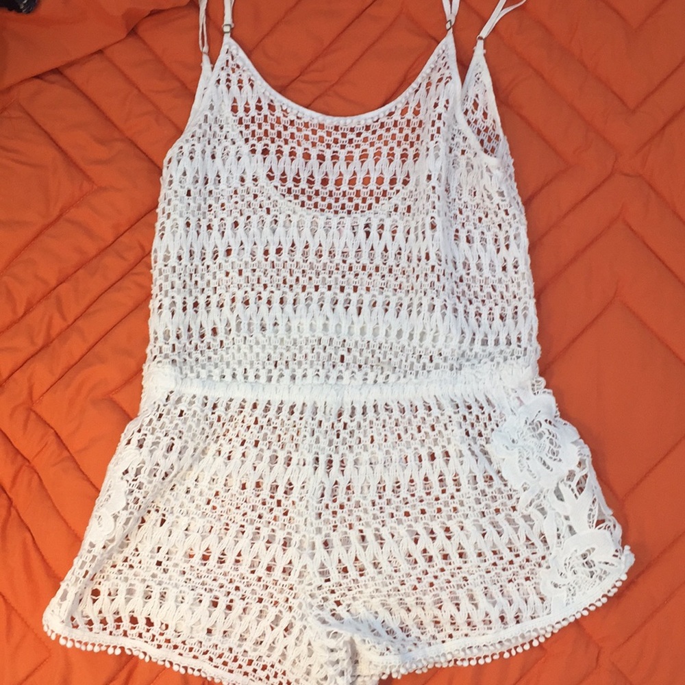 Victoria secret swimsuit coverup romper